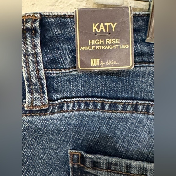 NEW KUT From The Kloth Women’s Katy High Rise Ankle Straight Jeans Plus Size 20W - Picture 9 of 12